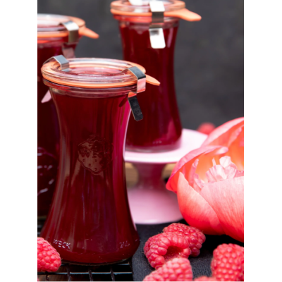 WECK glass jars 110ml Ø 40mm, lids and seals included