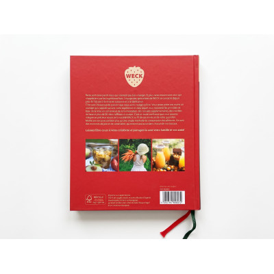 Super pack conservation : livre Weck, 6 bocaux droit 580ml, clips, couvercles de conservation