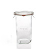 Barattoli in vetro dritti WECK 1050 ml Ø 100 mm, coperchi e guarnizioni inclusi