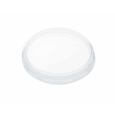 Coiffes en plastique transparent PET recyclable pour bocal WECK