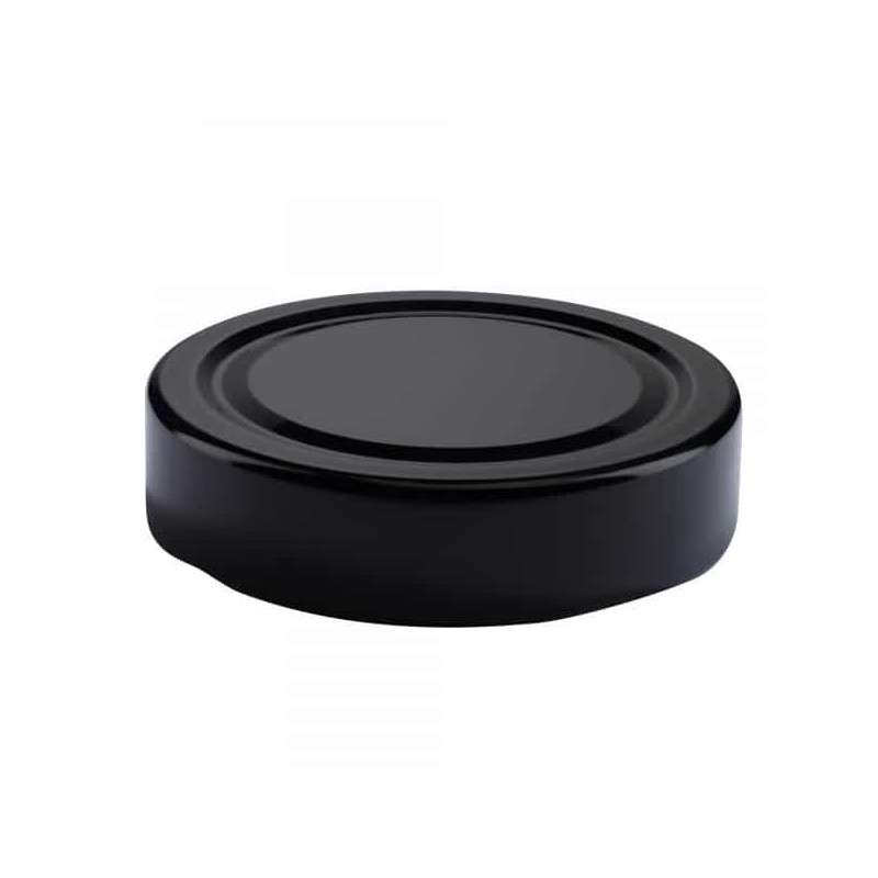 10 capsules DEEP Ø 58 mm Noires pasteurisables