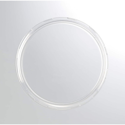 24 Coiffes diamètre 100 mm en plastique transparent PET pour bocal WECK 