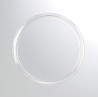 24 Coiffes diamètre 100 mm en plastique transparent PET pour bocal WECK 