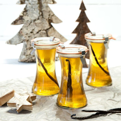 6 x 200 ml coil jars, diameter 60, with lids and gaskets