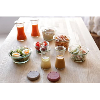 With Weck® Capsule en Silicone Noire XS pour bocaux WECK® diamètre 40 mmCatalogue  Produits