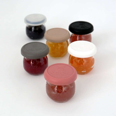 With Weck® Capsule en Silicone Noire XS pour bocaux WECK® diamètre 40 mmCatalogue  Produits