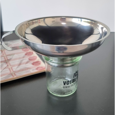 ENTONNOIR A BOCAUX EN INOX 15 CM / 5 CM