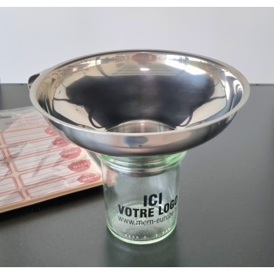 ENTONNOIR A BOCAUX EN INOX 15 CM / 5 CM