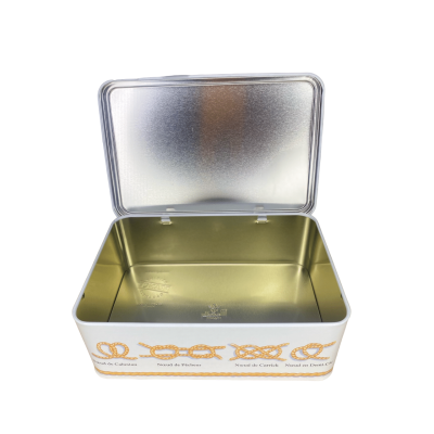 BOITE/COFFRET METAL DECOREE JUNIOR "BISTROT" 190 x 125 x 72 MM