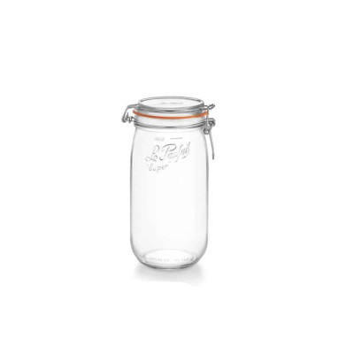 Bocaux en verre Le Parfait Super - 3000 ml - 100 mm