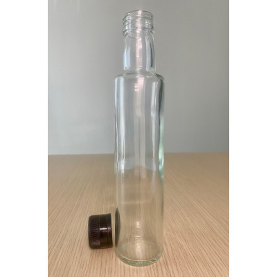 Bouteille en verre DORICA 250ml, bouchon non compris