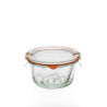 Bocaux en verre WECK kougelhopf 165 ml Ø 80mm, couvercles et joints inclus
