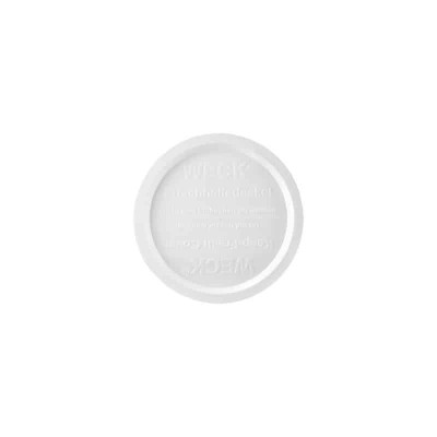 5 COUVERCLES DE CONSERVATION WECK® - 100 mm - Blanc