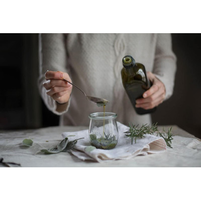 Bocaux en verre WECK corolle 1750 ml Ø 100mm, bocal nu