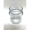 Bocaux en verre style ergo mio 106 ml capsules a visser twist off 70 mm deep