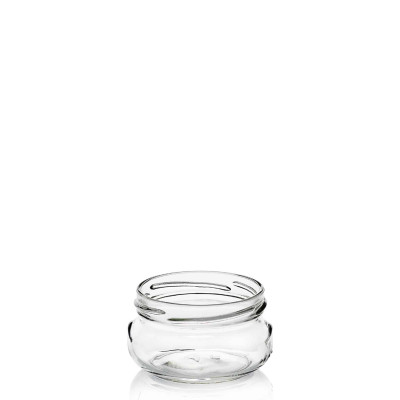 Glass jars porzione 120 ml Twist Off 70 mm - 120 ml - 70 mm