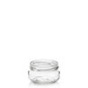 Glass jars porzione style 120 ml screw caps twist off 70 mm