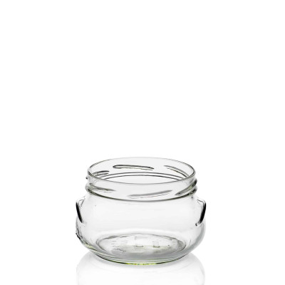 Glass jars porzione 120 ml Twist Off 70 mm - 218 ml - 82 mm