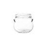 Glass jars porzione style 120 ml screw caps twist off 70 mm