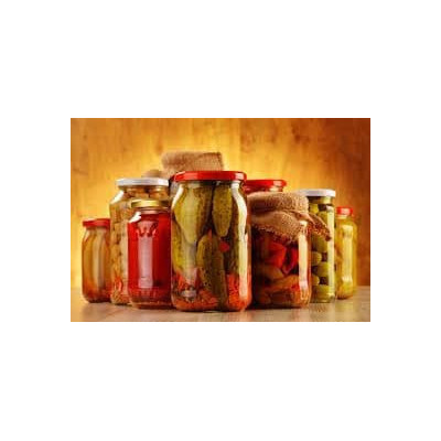 Bocaux en verre style standard 106 ml capsules a visser twist off 48mm