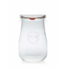 Bocaux en verre WECK corolle 1750ml Ø 100mm, couvercles et joints inclus