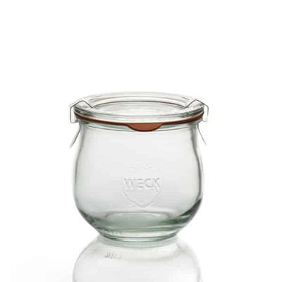 Bocaux en verre WECK corolle - 370 ml - 80 mm