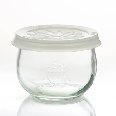 Bocaux en verre WECK corolle 1750ml Ø 100mm, couvercles et joints inclus