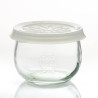 Bocaux en verre WECK corolle 1750ml Ø 100mm, couvercles et joints inclus