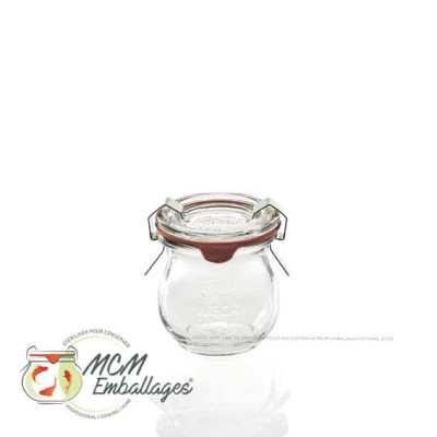 Bocaux en verre WECK corolle - 75 ml - 40 mm