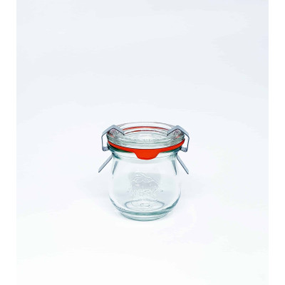 Bocaux en verre WECK corolle 1750ml Ø 100mm, couvercles et joints inclus