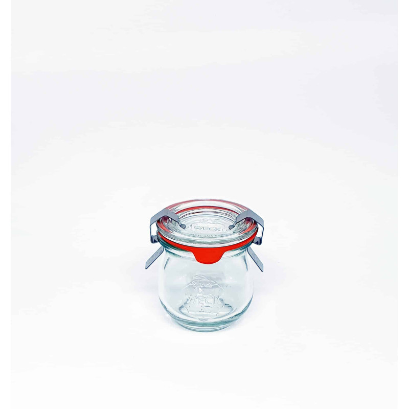 Bocaux en verre WECK corolle 1750ml Ø 100mm, couvercles et joints inclus