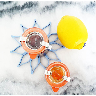 Bocaux en verre WECK corolle 1750ml Ø 100mm, couvercles et joints inclus