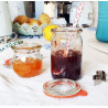 Bocaux en verre WECK corolle 1750ml Ø 100mm, couvercles et joints inclus