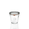 Bocaux en verre WECK Droit 1050 ml Ø 100mm, couvercles et joints inclus