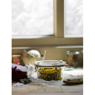 Bocaux en verre WECK gourmet 290 ml Ø 100mm, couvercles et joints inclus