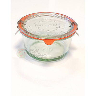 Bocaux en verre WECK gourmet 290 ml Ø 100mm, couvercles et joints inclus