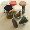 Bocaux en verre WECK tube 1040 ml Ø 80mm, couvercles et joints inclus