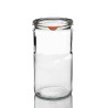Bocaux en verre WECK tube 1040 ml Ø 80mm, couvercles et joints inclus