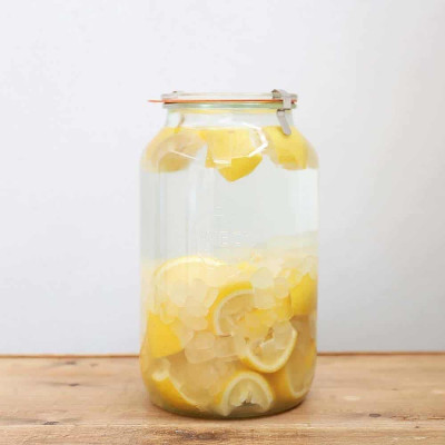 Bocaux en verre WECK tube 1040 ml Ø 80mm, couvercles et joints inclus