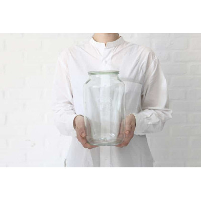 Bocaux en verre WECK tube 1040 ml Ø 80mm, couvercles et joints inclus