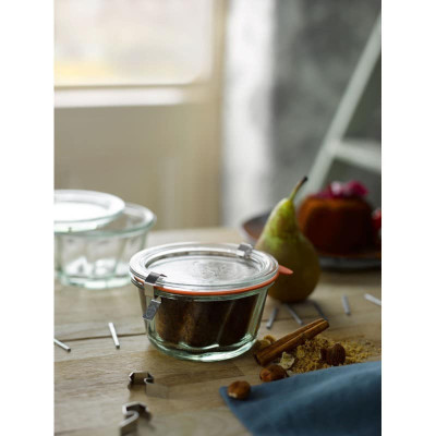 Bocaux en verre WECK kougelhopf 165 ml Ø 80 mm, bocal nu