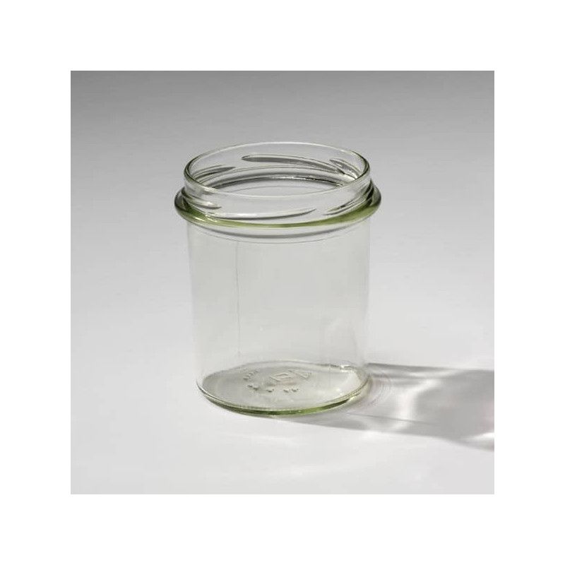 Bocaux en verre style bonta 125 ml capsules a visser twist off 66 mm