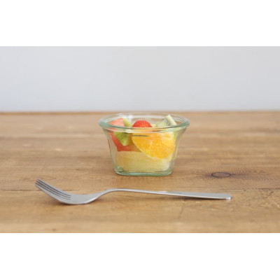 Bocaux en verre WECK quadro 290 ml Ø 100mm, couvercles et joints inclus