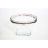 Bocaux en verre WECK quadro 290 ml Ø 100mm, couvercles et joints inclus