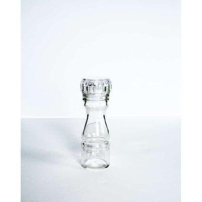 1 Pot à épices en verre transparent vaso speziale 100ml , (VENDU SEUL)