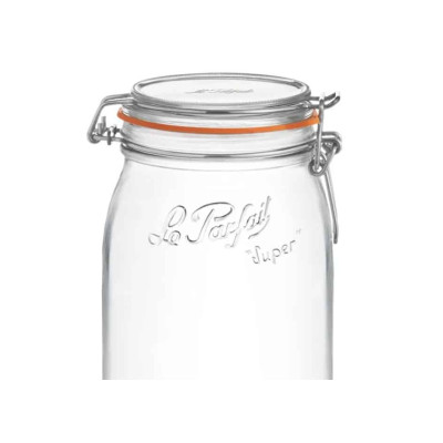 Pack de 6 bocaux Le Parfait Super 1 Litre Ø 85 mm