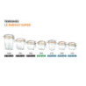 Pack de 6 bocaux Terrine Le Parfait Super 1000 g Ø 100 mm (joint compris).