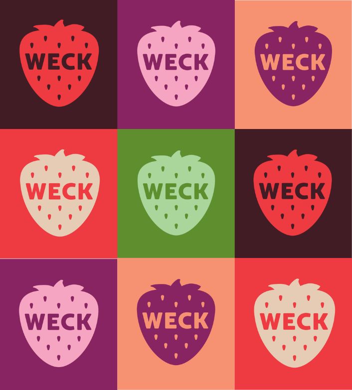 logo weck fraise